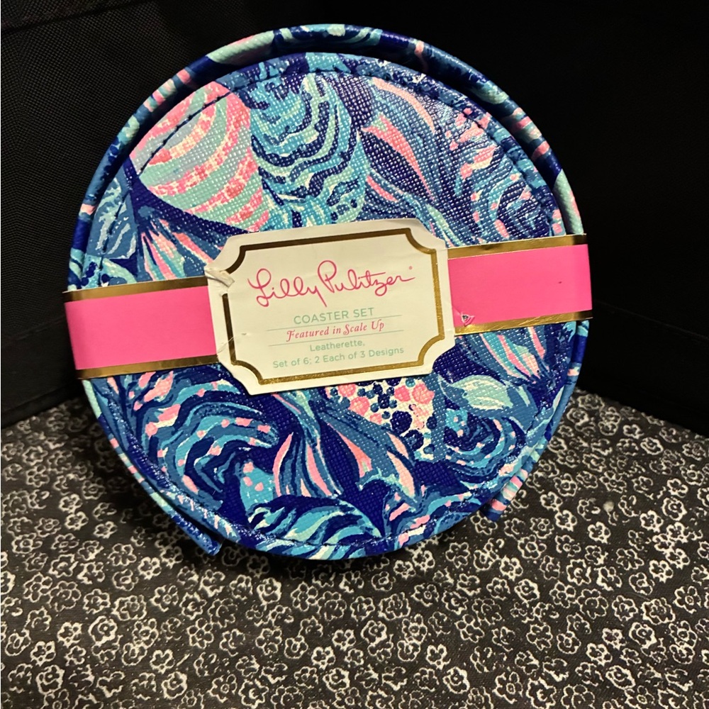Lilly Pulitzer Multicolor Coaster Set